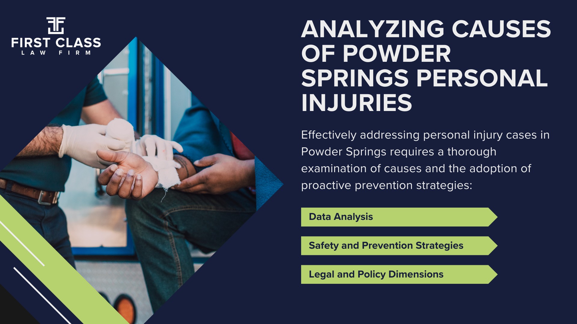 Personal Injury Lawyer Powder Springs Georgia GA; #1 Personal Injury Lawyer Powder Springs, Georgia (GA); Personal Injury Cases in Powder Springs, Georgia (GA); General Impact of Personal Injury Cases in Powder Springs, Georgia; Analyzing Causes of Powder Springs Personal Injuries; Choosing a Powder Springs Personal Injury Lawyer; Types of Personal Injury Cases We Handle; Areas of Expertise_ Powder Springs Personal Injury Claims; Recoverable Damages in Powder Springs Personal Injury Cases; Powder Springs Personal Injury Lawyer_ Compensation & Claims Process; Types of Compensation Available; Fundamentals of Personal Injury Claims; Cost of Hiring a Powder Springs Personal Injury Lawyer; Advantages of a Contingency Fee; Factors Affecting Lawyer Fees; Steps To File A Personal Injury Claim in Powder Springs, Georgia (GA); Gathering Evidence; Factors Affecting Personal Injury Settlements; Powder Springs Personal Injury Cases; Wrongful Death Cases; Atlanta Personal Injury Law Firm_ The #1 Powder Springs Personal Injury Lawyer