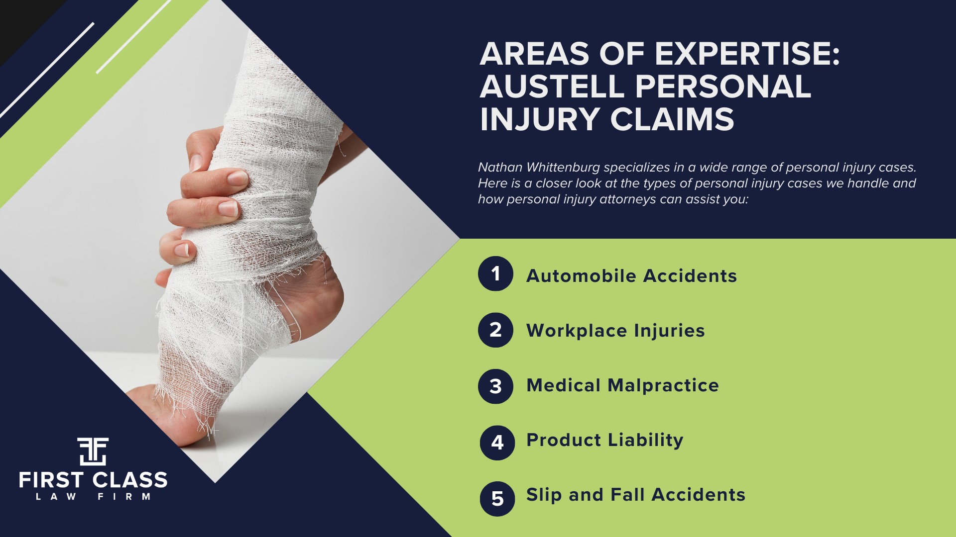 Recoverable Damages in Alpharetta Personal Injury Cases; Personal Injury Cases in Austell, Georgia (GA); General Impact of Personal Injury Cases in Austell, Georgia; Analyzing Causes of Austell Personal Injuries; Choosing a Austell Personal Injury Lawyer;Areas of Expertise_ Austell Personal Injury Claims; Recoverable; Recoverable Damages in Alpharetta Personal Injury Cases; Personal Injury Cases in Austell, Georgia (GA); General Impact of Personal Injury Cases in Austell, Georgia; Analyzing Causes of Austell Personal Injuries; Choosing a Austell Personal Injury Lawyer;Areas of Expertise_ Austell Personal Injury Claims; Recoverable; Advantages of a Contingency Fee; Factors Affecting Lawyer Fees; Steps To File A Personal Injury Claim in Austell, Georgia (GA); Gathering Evidence; Factors Affecting Personal Injury Settlements; Austell Personal Injury Cases; Wrongful Death Cases; Atlanta Personal Injury Law Firm_ The #1 Austell Personal Injury Lawyer 