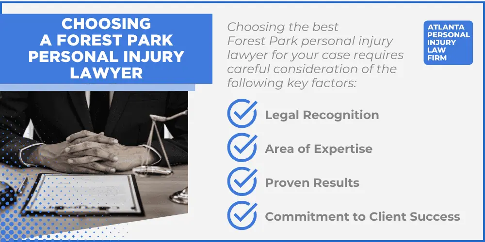 #1 Personal Injury Lawyer Forest Park, Georgia (GA); Personal Injury Cases in Forest Park, Georgia (GA); General Impact of Personal Injury Cases in Forest Park, Georgia; Analyzing Causes of Forest Park Personal Injuries; Choosing a Forest Park Personal Injury Lawyer