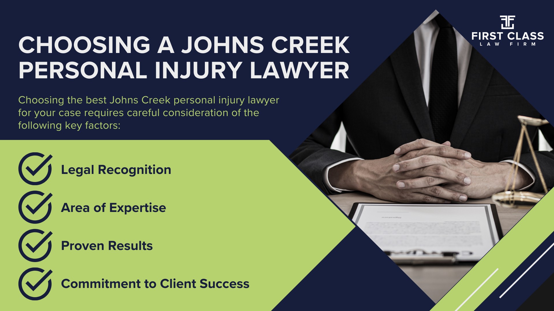 Personal Injury Lawyer Johns Creek Georgia GA; #1 Personal Injury Lawyer Johns Creek, Georgia (GA); Personal Injury Cases in Johns Creek, Georgia (GA); General Impact of Personal Injury Cases in Johns Creek, Georgia; Analyzing Causes of Johns Creek Personal Injuries; Choosing a Johns Creek Personal Injury Lawyer; Types of Personal Injury Cases We Handle; Areas of Expertise_ Johns Creek Personal Injury Claims; Recoverable Damages in Johns Creek Personal Injury Cases; Johns Creek Personal Injury Lawyer_ Compensation & Claims Process; Types of Compensation Available; Fundamentals of Personal Injury Claims; Cost of Hiring a Johns Creek Personal Injury Lawyer; Advantages of a Contingency Fee; Factors Affecting Lawyer Fees; Steps To File A Personal Injury Claim in Johns Creek, Georgia (GA); Gathering Evidence; Factors Affecting Personal Injury Settlements; Johns Creek Personal Injury Cases; Wrongful Death Cases; Atlanta Personal Injury Law Firm_ The #1 Johns Creek Personal Injury Lawyer