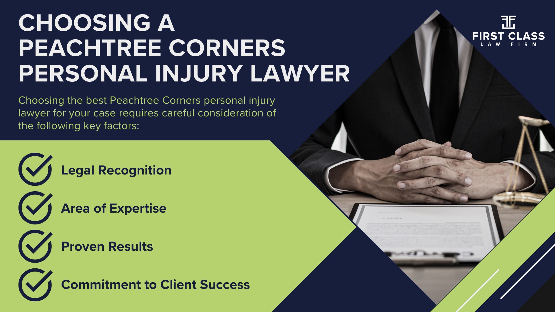 Personal Injury Lawyer Peachtree Corners Georgia GA; #1 Personal Injury Lawyer Peachtree Corners, Georgia (GA); Personal Injury Cases in Peachtree Corners, Georgia (GA); General Impact of Personal Injury Cases in Peachtree Corners, Georgia; Analyzing Causes of Peachtree Corners Personal Injuries; Choosing a Peachtree Corners Personal Injury Lawyer; Types of Personal Injury Cases We Handle; Areas of Expertise_ Peachtree Corners Personal Injury Claims; Recoverable Damages in Peachtree Corners Peachtree Corners Personal Injury Lawyer_ Compensation & Claims Process; Types of Compensation Available; Fundamentals of Personal Injury Claims; Cost of Hiring a Peachtree Corners Personal Injury Lawyer; Advantages of a Contingency Fee; Factors Affecting Lawyer Fees; Steps To File A Personal Injury Claim in Peachtree Corners, Georgia (GA); Gathering Evidence; Factors Affecting Personal Injury Settlements; Peachtree Corners Personal Injury Cases; Atlanta Personal Injury Law Firm_ The #1 Peachtree Corners Personal Injury Lawyer