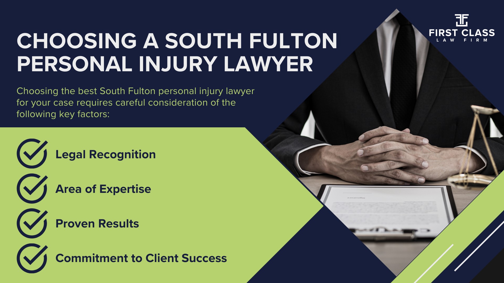 #1 Personal Injury Lawyer South Fulton, Georgia (GA); Personal Injury Cases in South Fulton, Georgia (GA); General Impact of Personal Injury Cases in South Fulton, Georgia; Analyzing Causes of South Fulton Personal Injuries; Choosing a South Fulton Personal Injury Lawyer; Types of Personal Injury Cases We Handle; Recoverable Damages in South Fulton Personal Injury Cases; South Fulton Personal Injury Lawyer_ Compensation & Claims Process; Types of Compensation Available; Fundamentals of Personal Injury Claims; Cost of Hiring a South Fulton Personal Injury Lawyer; Advantages of a Contingency Fee; Factors Affecting Lawyer Fees; Steps To File A Personal Injury Claim in South Fulton, Georgia (GA); Gathering Evidence; Factors Affecting Personal Injury Settlements; South Fulton Personal Injury Cases; Wrongful Death Cases; Atlanta Personal Injury Law Firm_ The #1 South Fulton Personal Injury Lawyer