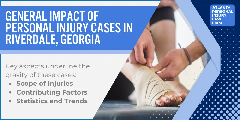 #1 Personal Injury Lawyer Riverdale, Georgia (GA); Personal Injury Cases in Riverdale, Georgia (GA); General Impact of Personal Injury Cases in Riverdale, Georgia