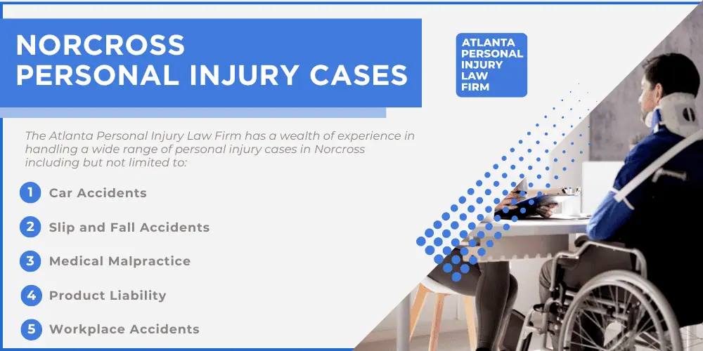 Personal Injury Lawyer Norcross Georgia GA; #1 Personal Injury Lawyer Norcross, Georgia (GA); Personal Injury Lawyer Norcross Georgia GA; #1 Personal Injury Lawyer Norcross, Georgia (GA); General Impact of Personal Injury Cases in Norcross, Georgia; Analyzing Causes of Norcross Personal Injuries; Choosing a Norcross Personal Injury Lawyer; Types of Personal Injury Cases We Handle; Recoverable Damages in Norcross Personal Injury Cases; Norcross Personal Injury Lawyer_ Compensation & Claims Process; Types of Compensation Available; Fundamentals of Personal Injury Claims; Personal Injury Lawyer Norcross Georgia GA; #1 Personal Injury Lawyer Norcross, Georgia (GA); Personal Injury Lawyer Norcross Georgia GA; #1 Personal Injury Lawyer Norcross, Georgia (GA); General Impact of Personal Injury Cases in Norcross, Georgia; Analyzing Causes of Norcross Personal Injuries; Choosing a Norcross Personal Injury Lawyer; Types of Personal Injury Cases We Handle; Recoverable Damages in Norcross Personal Injury Cases; Norcross Personal Injury Lawyer_ Compensation & Claims Process; Types of Compensation Available; Fundamentals of Personal Injury Claims; Cost of Hiring a Norcross Personal Injury Lawyer; Advantages of a Contingency Fee; Factors Affecting Lawyer Fees; Steps To File A Personal Injury Claim in Norcross, Georgia (GA); Gathering Evidence; Factors Affecting Personal Injury Settlements; Norcross Personal Injury Cases; Wrongful Death Cases; Atlanta Personal Injury Law Firm_ The #1 Norcross Personal Injury Lawyer