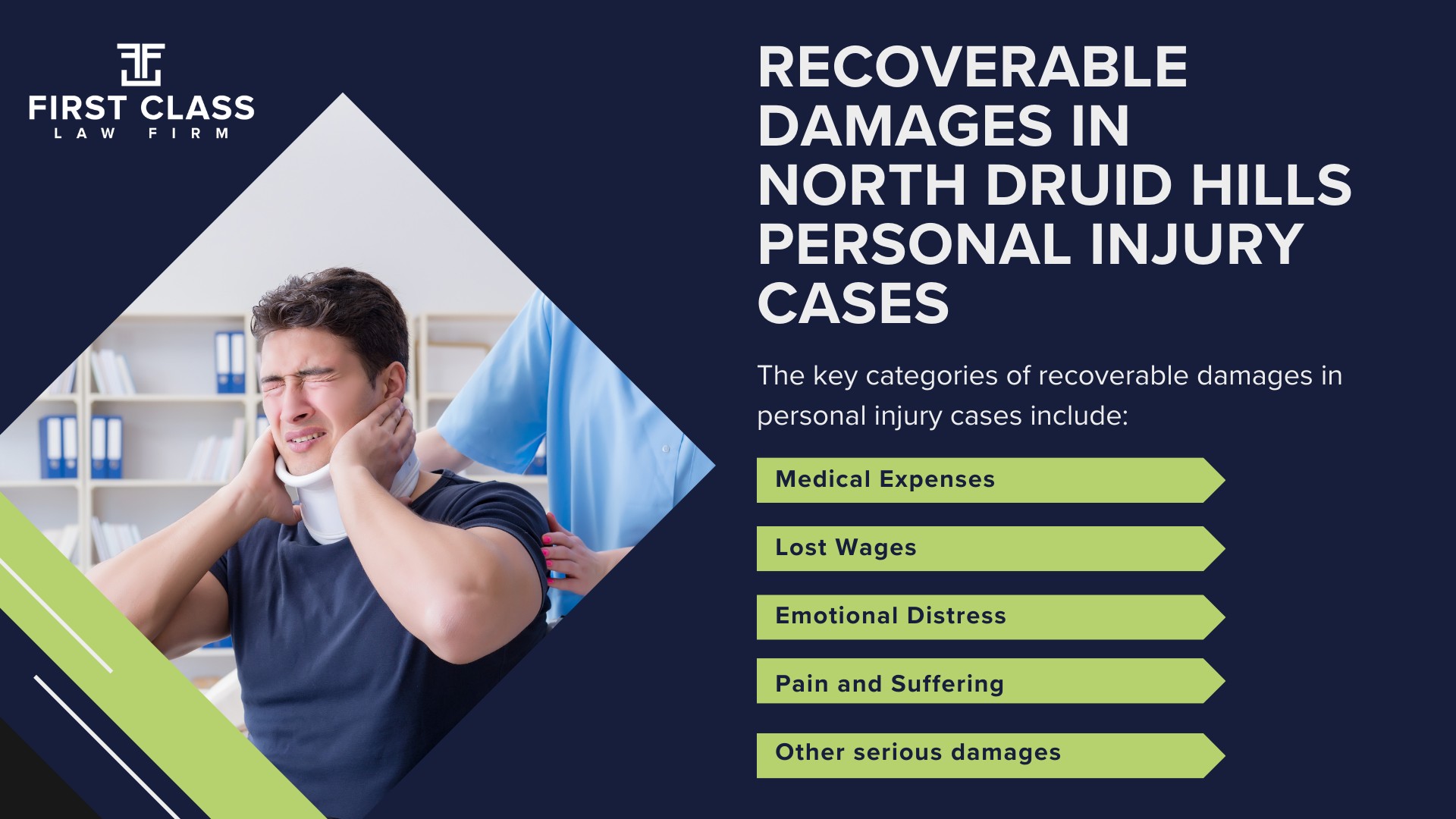 Personal Injury Lawyer North Druid Hills Georgia GA; #1 Personal Injury Lawyer North Druid Hills, Georgia (GA); Personal Injury Cases in North Druid Hills, Georgia (GA); General Impact of Personal Injury Cases in North Druid Hills, Georgia; Analyzing Causes of North Druid Hills Personal Injuries; Choosing a North Druid Hills Personal Injury Lawyer; Types of Personal Injury Cases We Handle; Areas of Expertise_ North Druid Hills Personal Injury Claims; Recoverable Damages in North Druid Hills Personal Injury Cases; North Druid Hills Personal Injury Lawyer_ Compensation & Claims Process; Types of Compensation Available; Cost of Hiring a North Druid Hills Personal Injury Lawyer; Advantages of a Contingency Fee; Factors Affecting Lawyer Fees; Steps To File A Personal Injury Claim in North Druid Hills, Georgia (GA); Gathering Evidence; Factors Affecting Personal Injury Settlements; North Druid Hills Personal Injury Cases; Wrongful Death Cases; Atlanta Personal Injury Law Firm_ The #1 North Druid Hills Personal Injury Lawyer