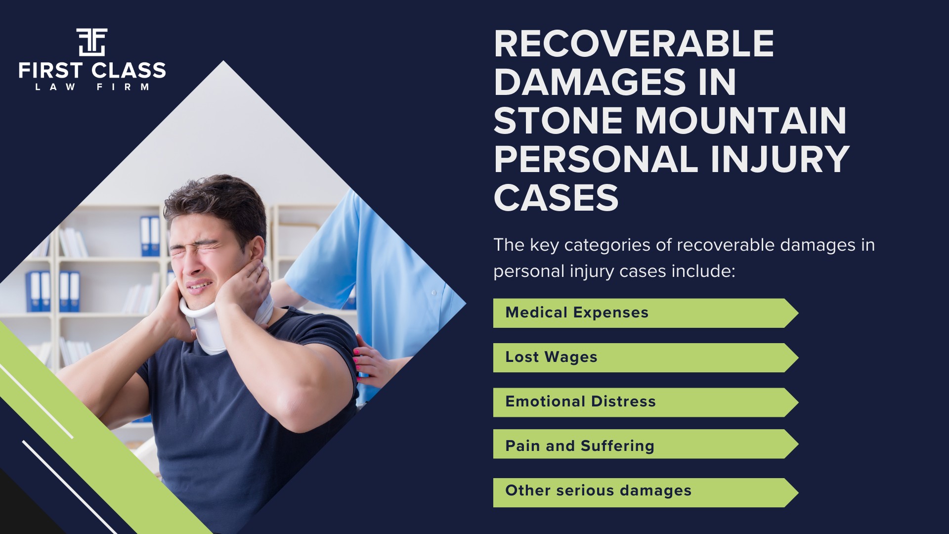 Analyzing Causes of Stone Mountain Personal Injuries; Choosing a Stone Mountain Personal Injury Lawyer; Types of Personal Injury Cases We Handle; Areas of Expertise_ Stone Mountain Personal Injury Claims; Recoverable Damages in Stone Mountain Personal Injury Cases; Stone Mountain Personal Injury Lawyer_ Compensation & Claims Process; Types of Compensation Available; Fundamentals of Personal Injury Claims; Analyzing Causes of Stone Mountain Personal Injuries; Choosing a Stone Mountain Personal Injury Lawyer; Types of Personal Injury Cases We Handle; Areas of Expertise_ Stone Mountain Personal Injury Claims; Recoverable Damages in Stone Mountain Personal Injury Cases; Stone Mountain Personal Injury Lawyer_ Compensation & Claims Process; Types of Compensation Available; Fundamentals of Personal Injury Claims; Cost of Hiring a Stone Mountain Personal Injury Lawyer; Advantages of a Contingency Fee; Factors Affecting Lawyer Fees; Steps To File A Personal Injury Claim in Stone Mountain, Georgia (GA); Gathering Evidence; Factors Affecting Personal Injury Settlements; Stone Mountain Personal Injury Cases; Stone Mountain Personal Injury Cases; Atlanta Personal Injury Law Firm_ The #1 Stone Mountain Personal Injury Lawyer