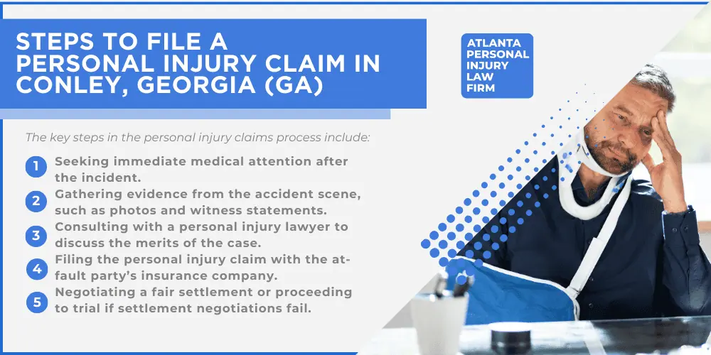 Personal Injury Lawyer Conley Georgia GA; #1 Personal Injury Lawyer Conley, Georgia (GA); Personal Injury Cases in Conley, Georgia (GA); General impact of personal injury cases in conley georgia; Personal Injury Lawyer Conley Georgia GA; #1 Personal Injury Lawyer Conley, Georgia (GA); Personal Injury Cases in Conley, Georgia (GA); General impact of personal injury cases in conley georgia; Analyzing Causes of Conley Personal Injuries; Choosing a Conley Personal Injury Lawyer; How Can the Atlanta Personal Injury Law Firm Assist You; Types of Personal Injury Cases We Handle; Areas of Expertise_ College Park Personal Injury Claims; Recoverable Damages in Conley Personal Injury Cases; Types of Compensation Available; Fundamentals of Personal Injury Claims; Cost of Hiring a College Park Personal Injury Lawyer; Advantages of a Contingency Fee; Factors Affecting Lawyer Fees; Steps To File A Personal Injury Claim in Conley, Georgia (GA)