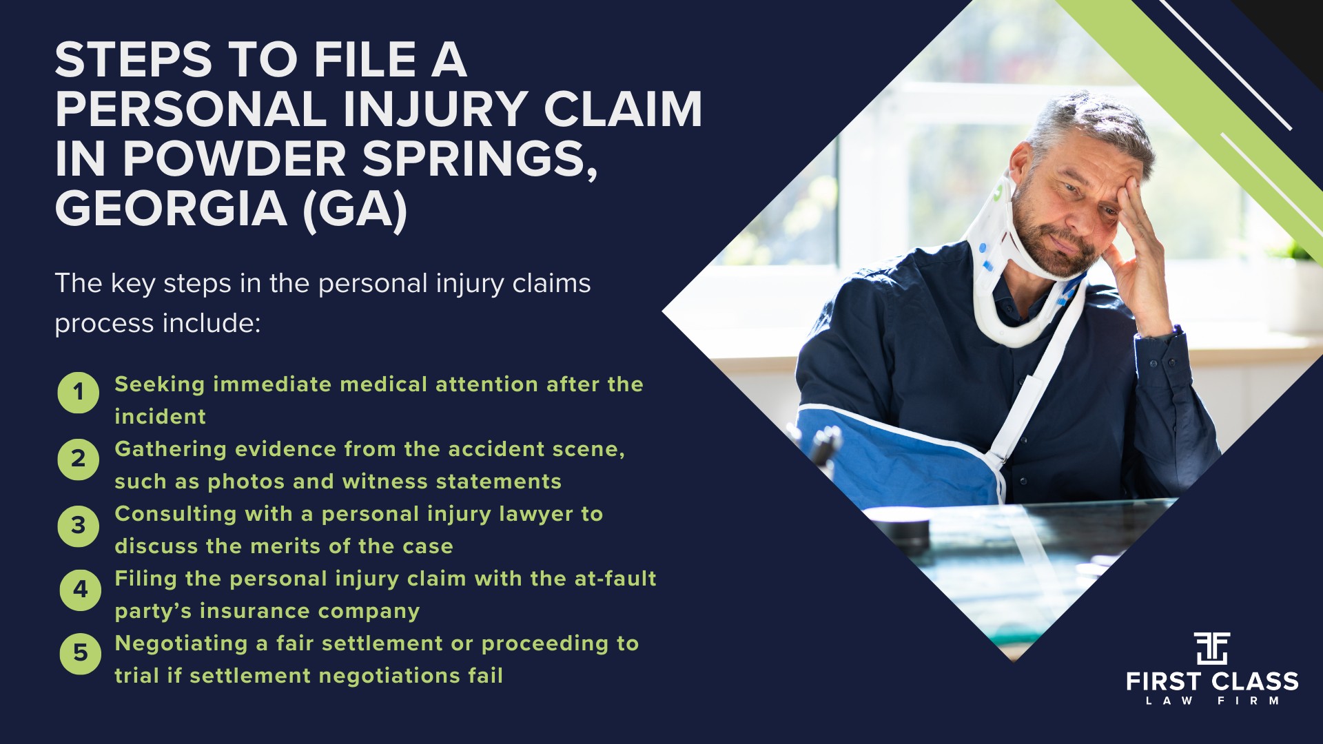 Personal Injury Lawyer Powder Springs Georgia GA; #1 Personal Injury Lawyer Powder Springs, Georgia (GA); Personal Injury Cases in Powder Springs, Georgia (GA); General Impact of Personal Injury Cases in Powder Springs, Georgia; Analyzing Causes of Powder Springs Personal Injuries; Choosing a Powder Springs Personal Injury Lawyer; Types of Personal Injury Cases We Handle; Areas of Expertise_ Powder Springs Personal Injury Claims; Recoverable Damages in Powder Springs Personal Injury Cases; Powder Springs Personal Injury Lawyer_ Compensation & Claims Process; Types of Compensation Available; Fundamentals of Personal Injury Claims; Cost of Hiring a Powder Springs Personal Injury Lawyer; Advantages of a Contingency Fee; Factors Affecting Lawyer Fees; Steps To File A Personal Injury Claim in Powder Springs, Georgia (GA); Gathering Evidence; Factors Affecting Personal Injury Settlements; Powder Springs Personal Injury Cases; Wrongful Death Cases; Atlanta Personal Injury Law Firm_ The #1 Powder Springs Personal Injury Lawyer