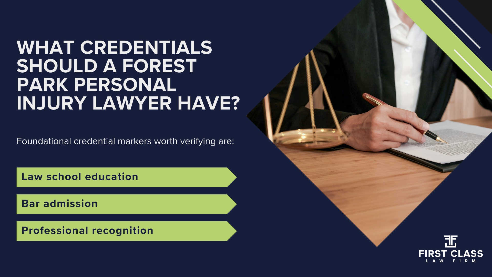 The Atlanta Personal Injury Law Firm โ First Class: Representing Injured Victims Across Forest Park; What Credentials Should a Forest Park Personal Injury Lawyer Have