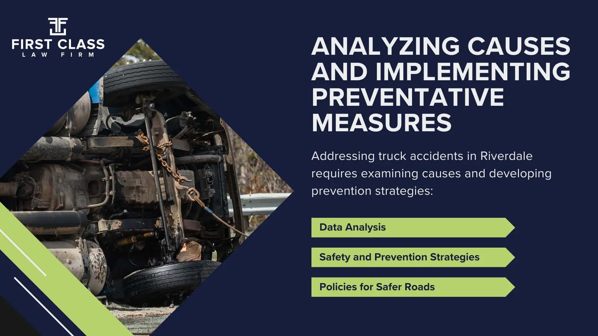 The #1 Riverdale Truck Accident Lawyer; Riverdale (GA) Truck Accident Lawyer; General Impact of Car Accidents in Riverdale, Georgia; Determining Causes of Truck Accidents; Implementation of Preventive Measures; General Impact of Car Accidents in Riverdale, Georgia; Analyzing Causes and Implementing Preventative Measures
