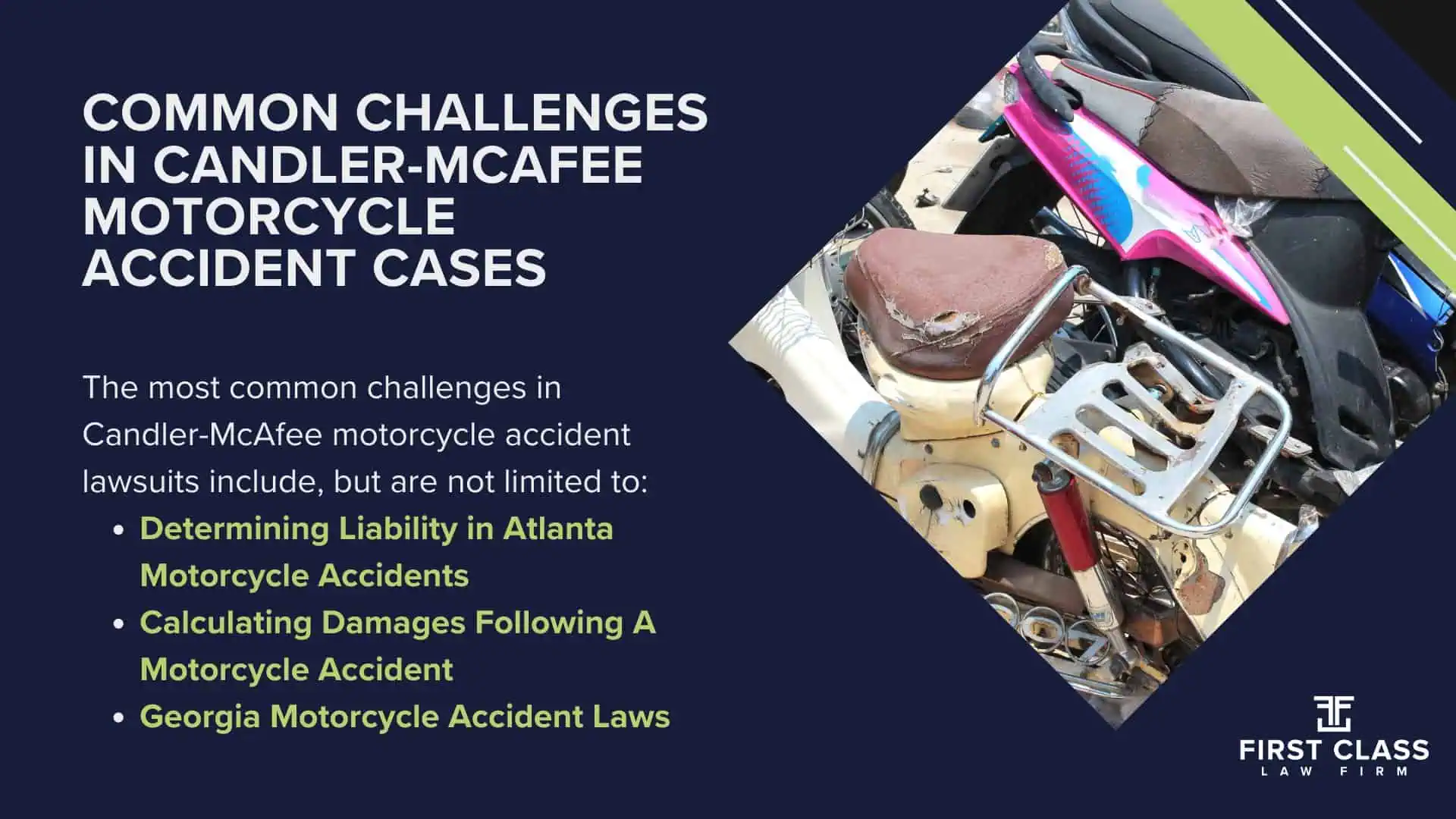 #1 Candler-McAfee Motorcycle Accident Lawyer; Candler-McAfee (GA) Motorcycle Accident Lawyer; Determining Causes and Preventative Measures; Why You Need a Candler-McAfee Motorcycle Accident Lawyer; Common Challenges in Candler-McAfee Motorcycle Accident Cases