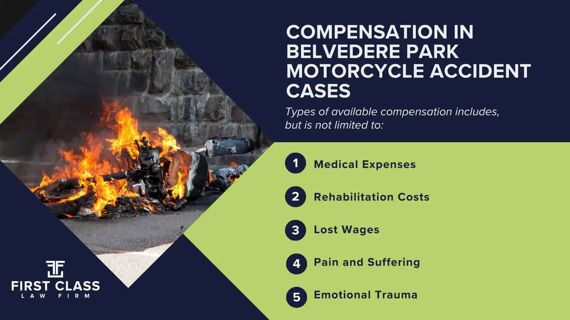 #1 Belvedere Park Motorcycle Accident Lawyer; Belvedere Park (GA) Motorcycle Accident Lawyer; Determining Causes and Preventative Measures; Types of Motorcycle Accidents in Georgia; Why You Need a Belvedere Park Motorcycle Accident Lawyer; Common Challenges in Belvedere Park Motorcycle Accident Cases; Steps to Take After a Motorcycle Accident in Belvedere Park; Compensation in Belvedere Park Motorcycle Accident Cases