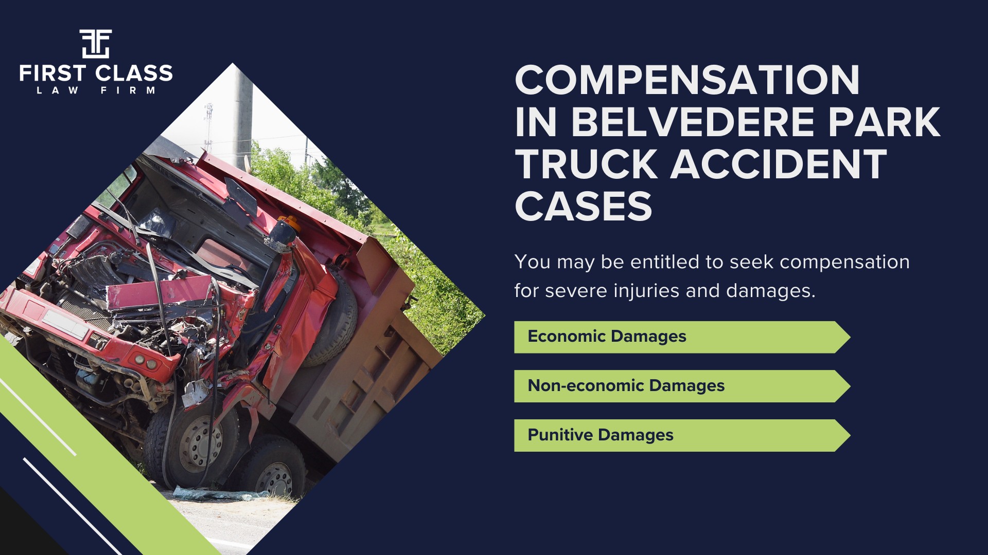 Compensation in Belvedere Park Truck Accident Cases