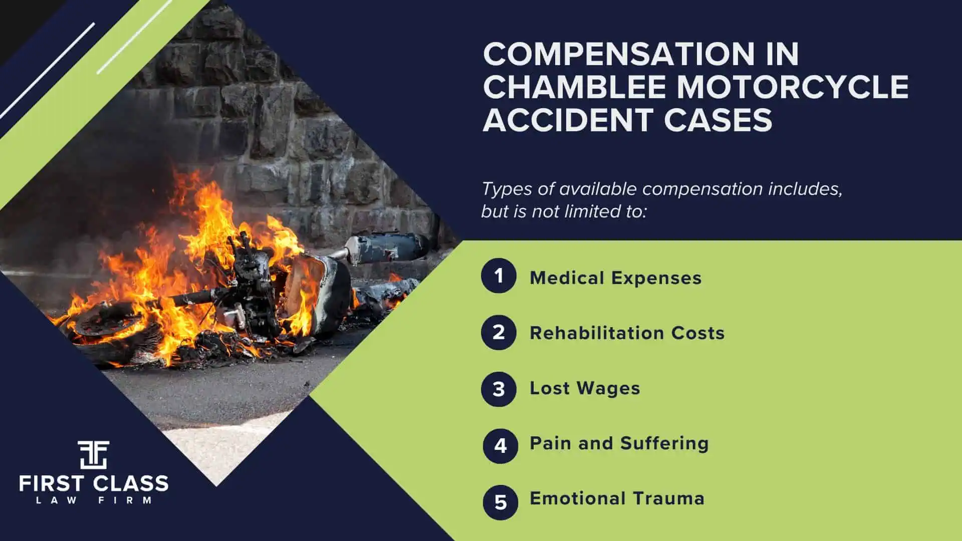 #1 Chamblee Motorcycle Accident Lawyer; Chamblee (GA) Motorcycle Accident Lawyer; Determining Causes and Preventative Measures; Types of Motorcycle Accidents in Georgia; Why You Need a Chamblee Motorcycle Accident Lawyer; Common Challenges in Chamblee Motorcycle Accident Cases; Steps to Take After a Motorcycle Accident in Chamblee; Compensation in Chamblee Motorcycle Accident Cases