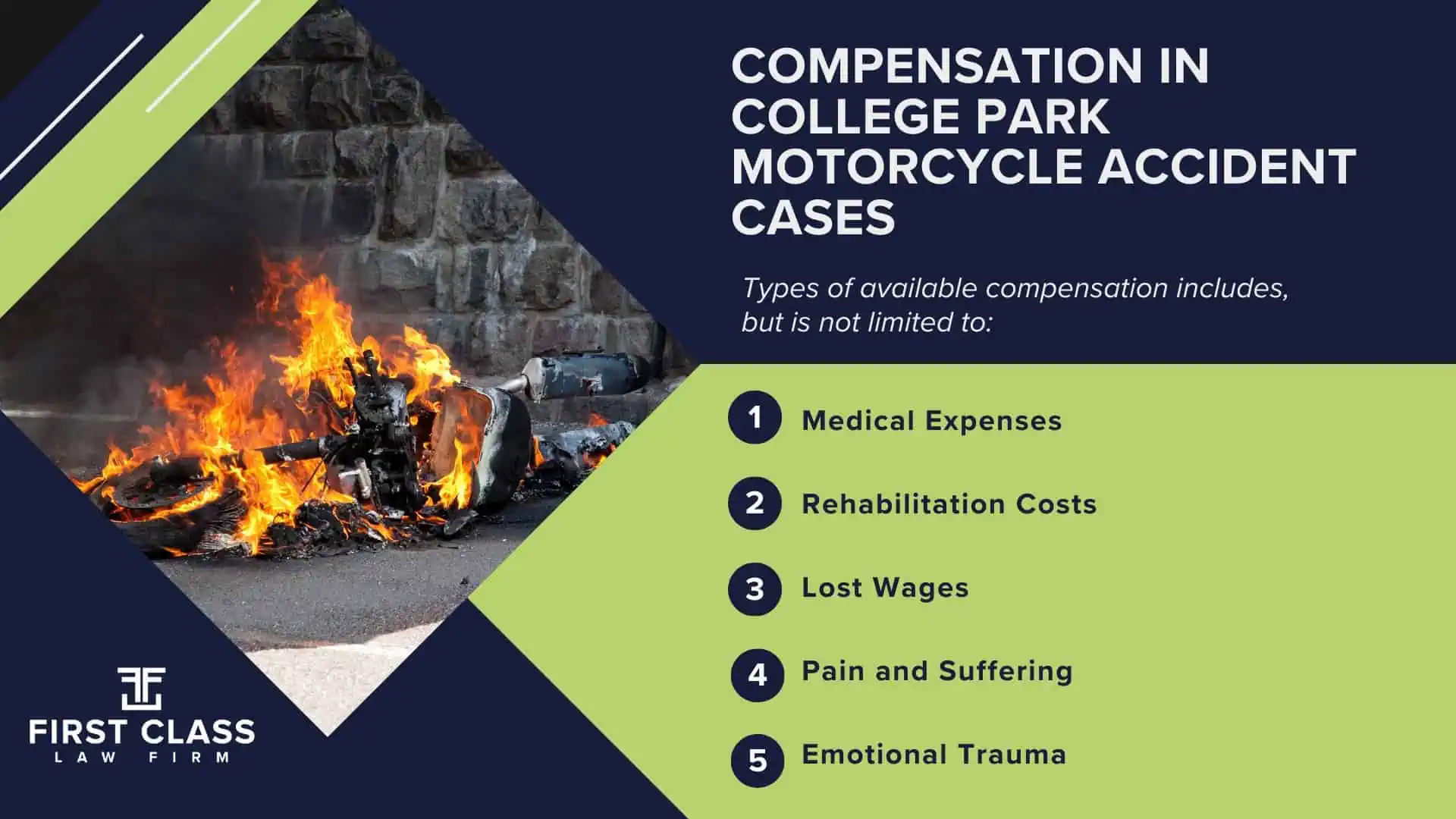 #1 College Park Motorcycle Accident Lawyer; College Park (GA) Motorcycle Accident Lawyer; Types of Motorcycle Accidents in Georgia; Why You Need a College Park Motorcycle Accident Lawyer; Common Challenges in College Park Motorcycle Accident Cases; Steps to Take After a Motorcycle Accident in College Park; Compensation in College Park Motorcycle Accident Cases