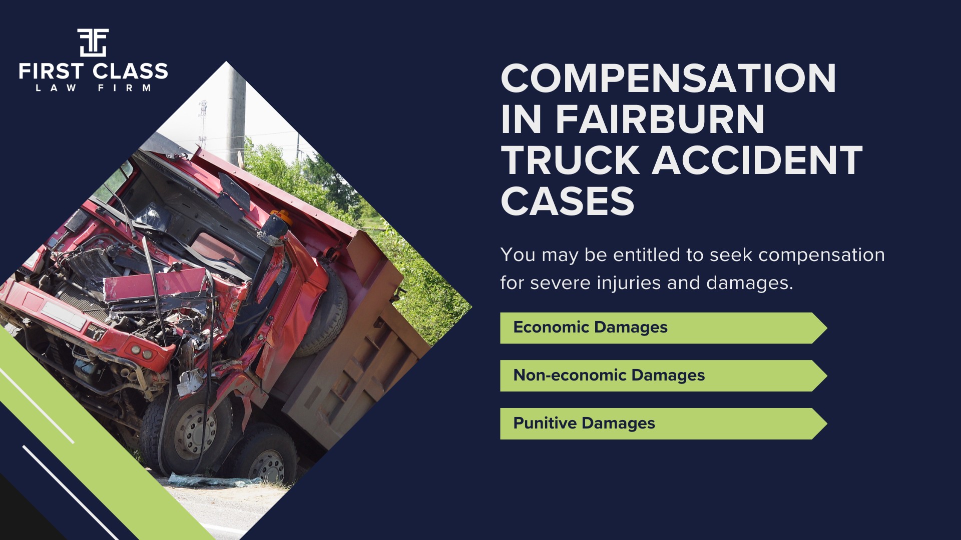 The #1 Fairburn Truck Accident Lawyer; Fairburn (GA) Truck Accident Lawyer; General Impact of Car Accidents in Fairburn, Georgia; Determining Causes of Truck Accidents; Implementation of Preventive Measures; General Impact of Car Accidents in Fairburn, Georgia; Analyzing Causes and Implementing Preventative Measures; Why You Need a Fairburn Truck Accident Lawyer; Types of Truck Accidents Handled by Fairburn Truck Accident Lawyers; Common Challenges in Fairburn Truck Accident Cases; Steps to Take After a Truck Accident in Fairburn; Compensation in Fairburn Truck Accident Cases