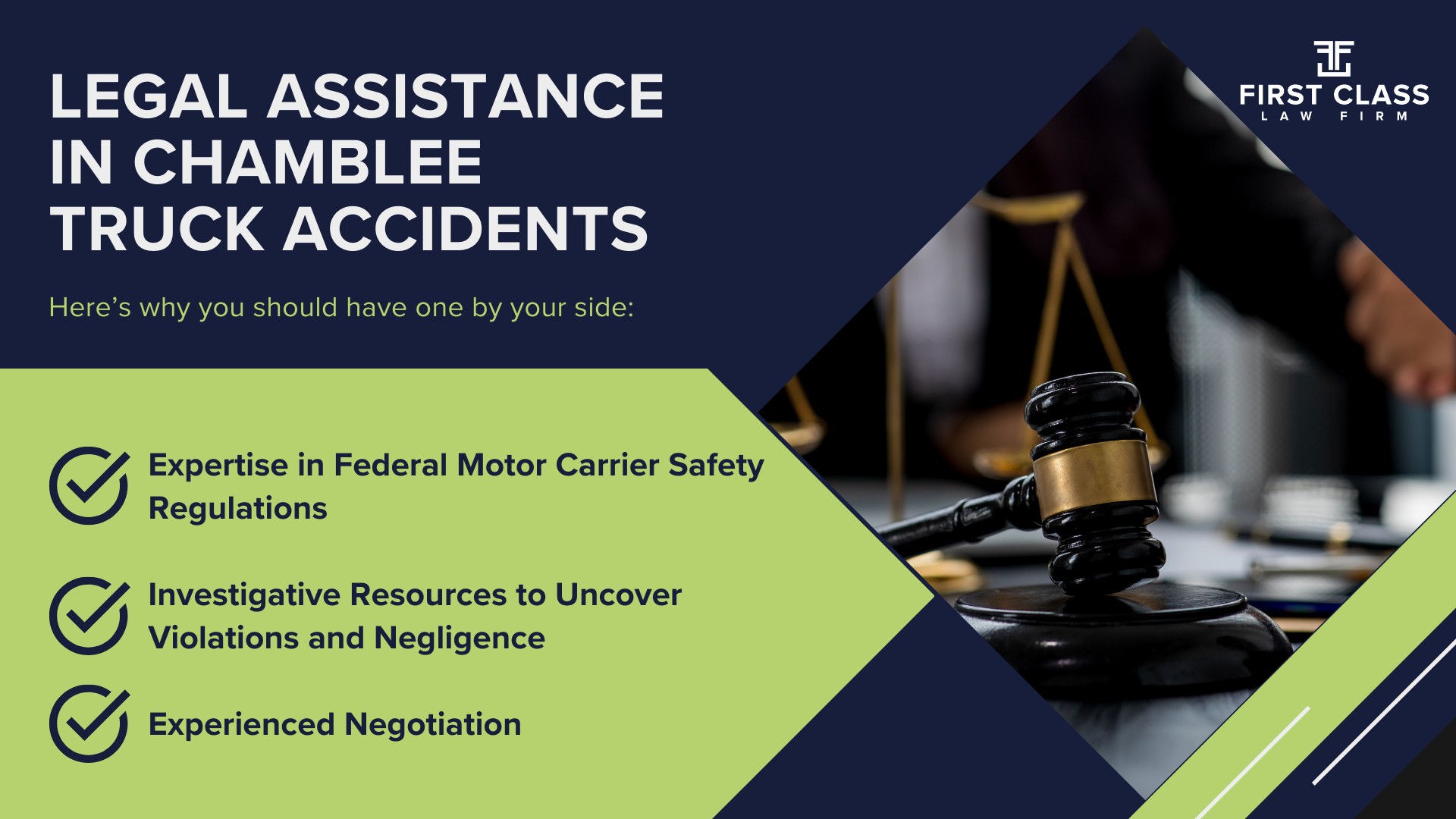 Types of Truck Accidents Handled by Chamblee Truck Accident Lawyers; Common Challenges in Chamblee Truck Accident Cases; Steps to Take After a Truck Accident in Chamblee; Compensation in Chamblee Truck Accident Cases; Legal Assistance in Chamblee Truck Accidents