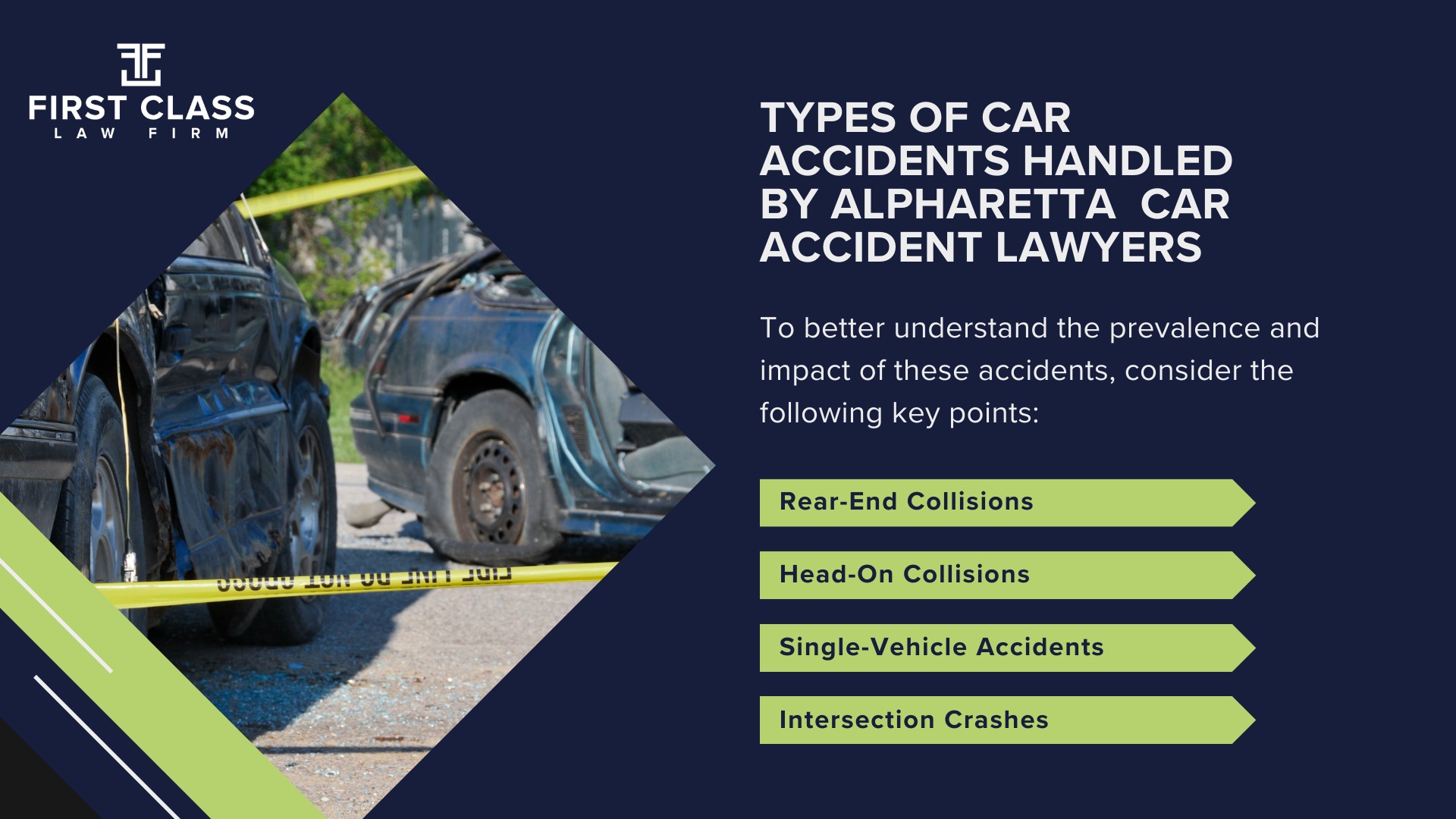 The #1 Alpharetta Car Accident Lawyer; Car Accidents in Alpharetta, Georgia (GA); General Impact of Car Accidents in Alpharetta, Georgia; Types of Car Accidents Handled by Alpharetta Car Accident Lawyers