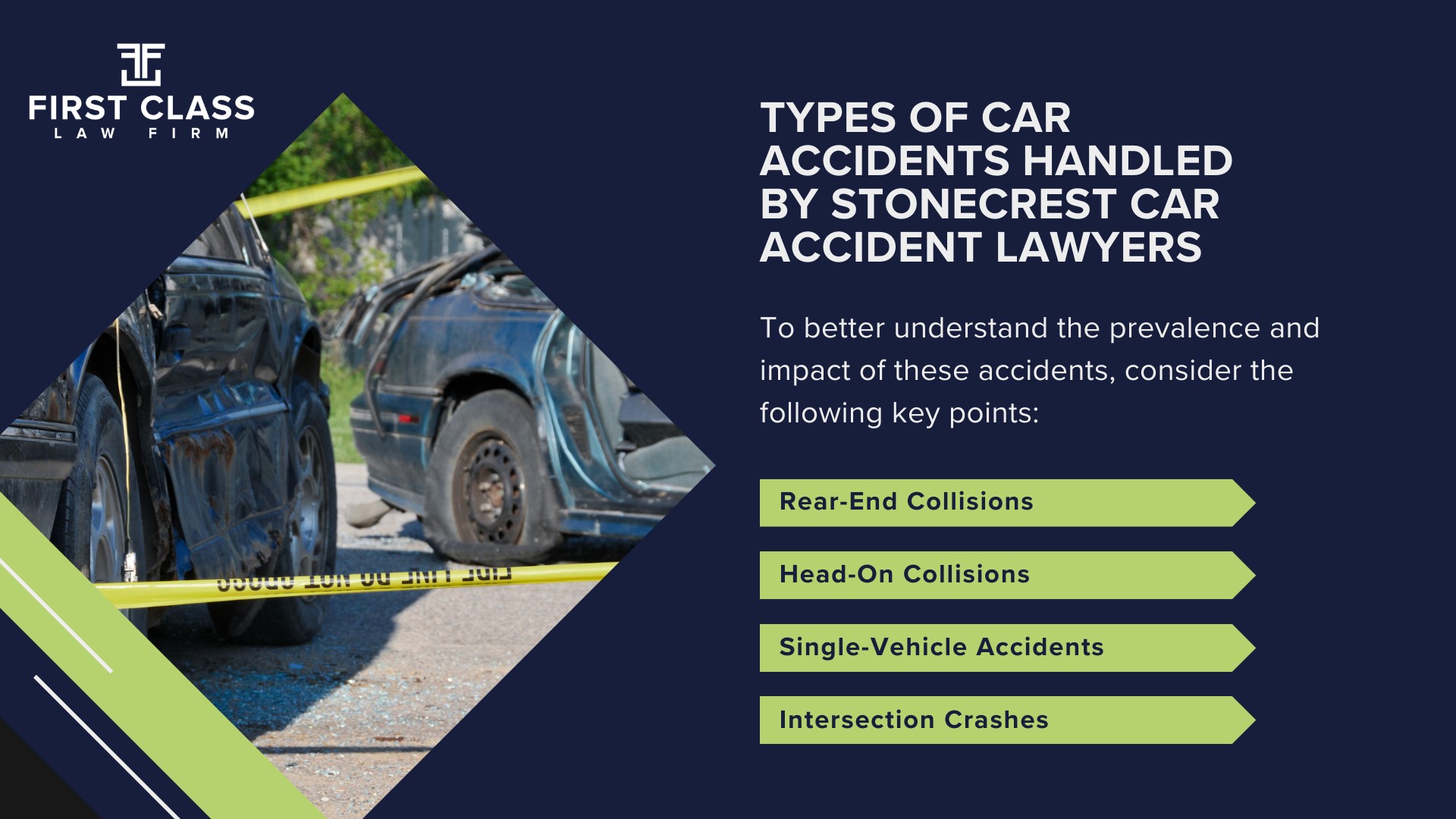 The #1 Stonecrest Car Accident Lawyer; Car Accidents in Stonecrest, Georgia (GA); General Impact of Car Accidents in Stonecrest, Georgia; Types of Car Accidents Handled by Stonecrest Car Accident Lawyers