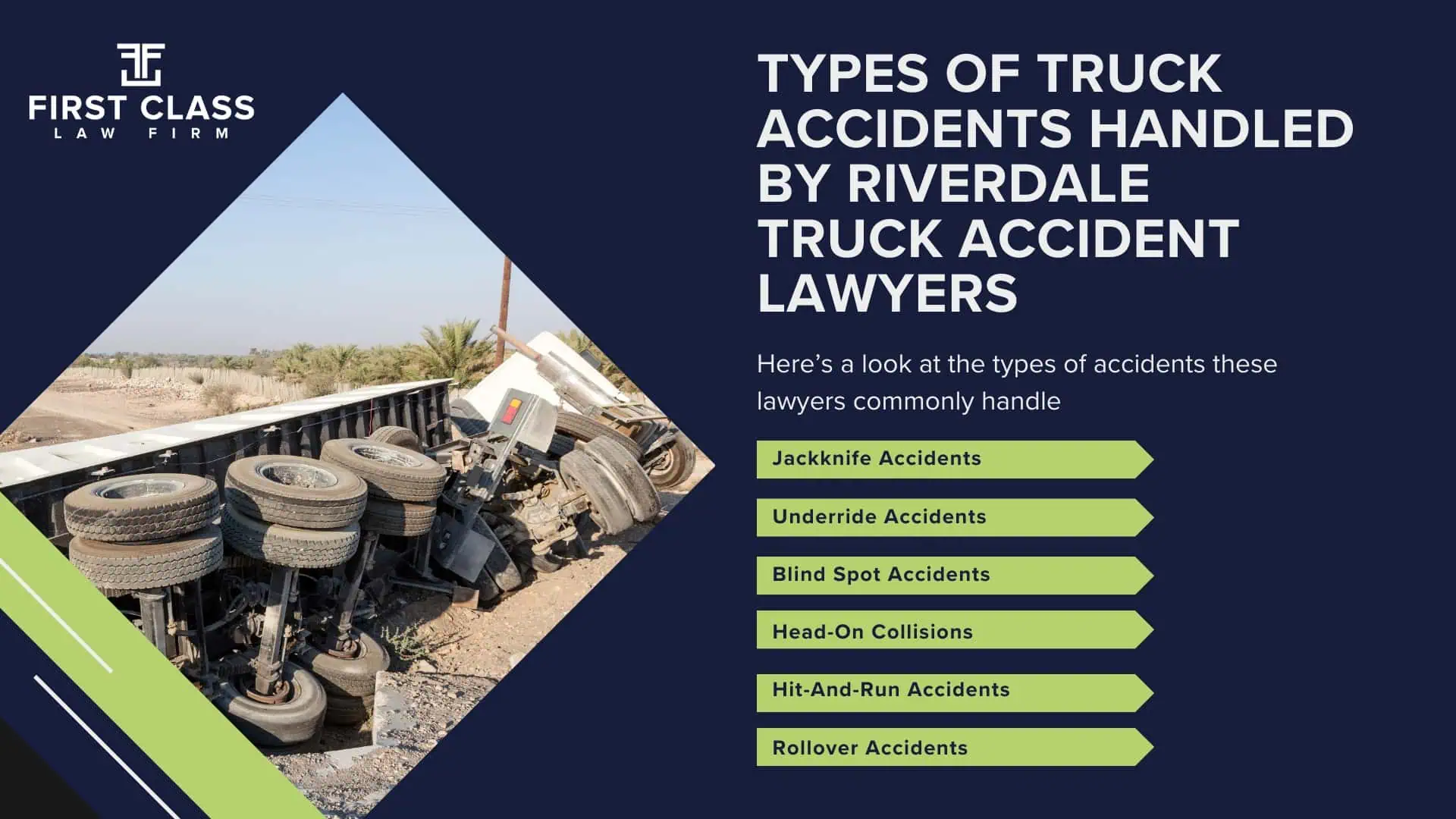 The #1 Riverdale Truck Accident Lawyer; Riverdale (GA) Truck Accident Lawyer; General Impact of Car Accidents in Riverdale, Georgia; Determining Causes of Truck Accidents; Implementation of Preventive Measures; General Impact of Car Accidents in Riverdale, Georgia; Analyzing Causes and Implementing Preventative Measures; Why You Need a Riverdale Truck Accident Lawyer; Types of Truck Accidents Handled by Riverdale Truck Accident Lawyers
