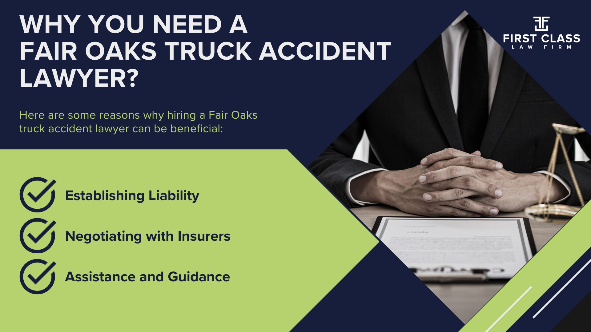 The #1 Fair Oaks Truck Accident Lawyer; Fair Oaks (GA) Truck Accident Lawyer; General Impact of Car Accidents in Fair Oaks, Georgia; Determining Causes of Truck Accidents; Implementation of Preventive Measures; General Impact of Car Accidents in Fair Oaks, Georgia; Implementation of Preventive Measures; Why You Need a Fair Oaks Truck Accident Lawyer