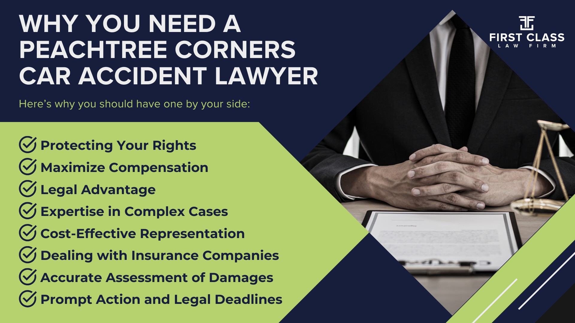 Peachtree Corners Car Accident Lawyer; The #1 Peachtree Corners Car Accident Lawyer; Car Accidents in Peachtree Corners, Georgia (GA); Types of Car Accidents Handled by Peachtree Corners Car Accident Lawyers; Why You Need a Peachtree Corners Car Accident Lawyer