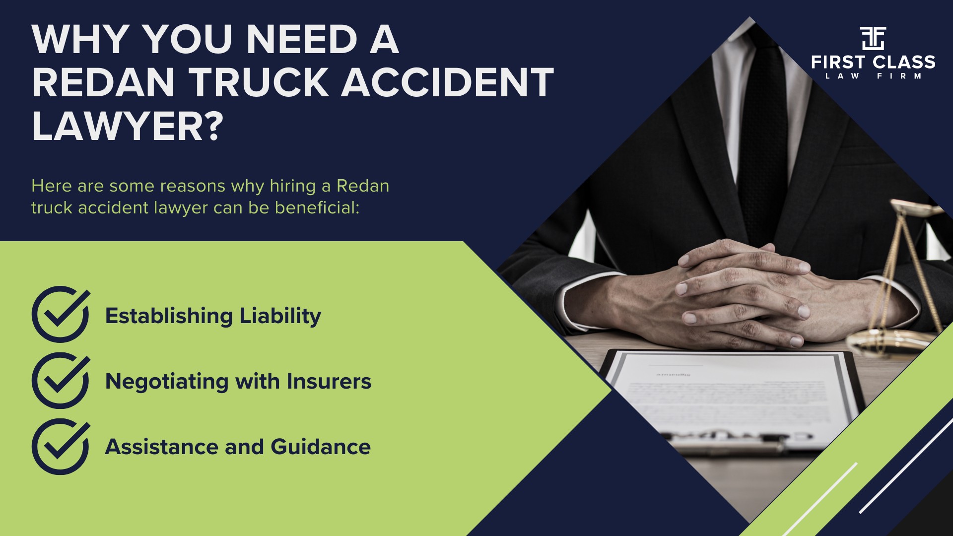 The #1 Redan Truck Accident Lawyer; Redan (GA) Truck Accident Lawyer; General Impact of Car Accidents in Redan, Georgia; Determining Causes of Truck Accidents; Implementation of Preventive Measures; General Impact of Truck Accidents in Redan, Georgia; Analyzing Causes and Implementing Preventative Measures; Why You Need a Redan Truck Accident Lawyer