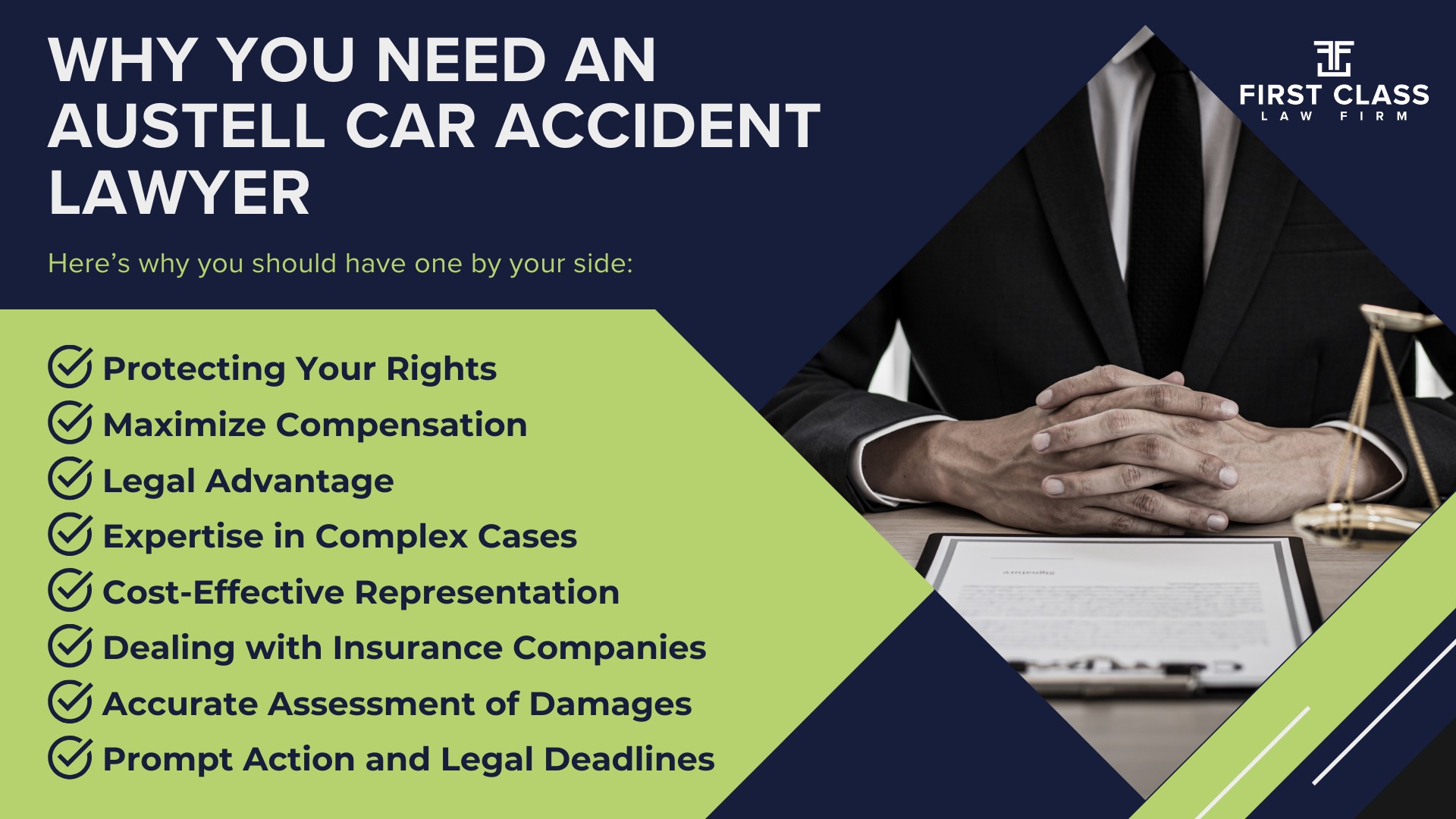 The #1 Austell Car Accident Lawyer; Car Accidents in Austell, Georgia (GA); General Impact of Car Accidents in Austell, Georgia; Determining Causes and Implementation of Preventative Measures; Types of Car Accidents Handled by Austell Car Accident Lawyers; Why You Need an Austell Car Accident Lawyer