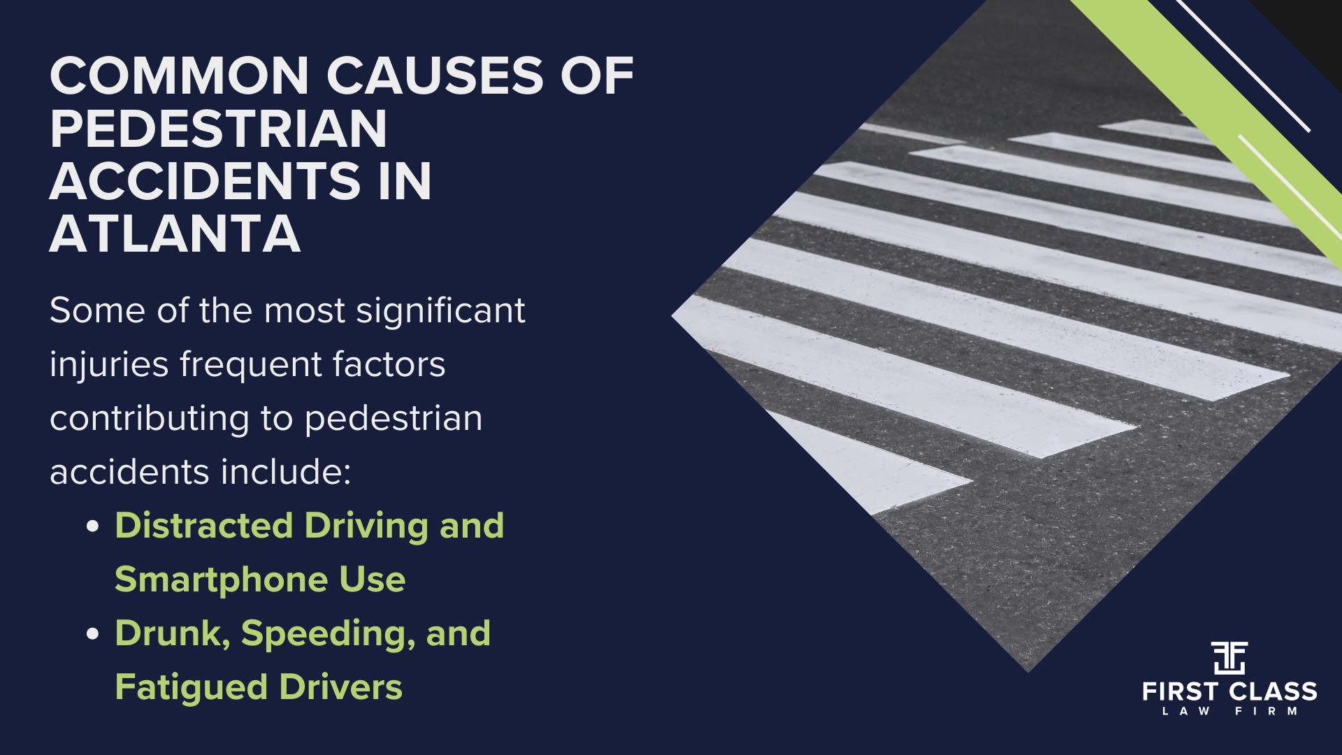 The #1 Atlanta Pedestrian Accident Lawyer; Pedestrian Accident Lawyers in Atlanta; How an Atlanta Pedestrian Accident Lawyer Can Help; Determining Fault in Atlanta Pedestrian Accidents; Protecting the Rights of Injured Pedestrians in Atlanta; Rebuilding Lives After a Pedestrian Accident in Atlanta; The Role of an Experienced Atlanta Pedestrian Accident Lawyer; Common Causes of Pedestrian Accidents in Atlanta