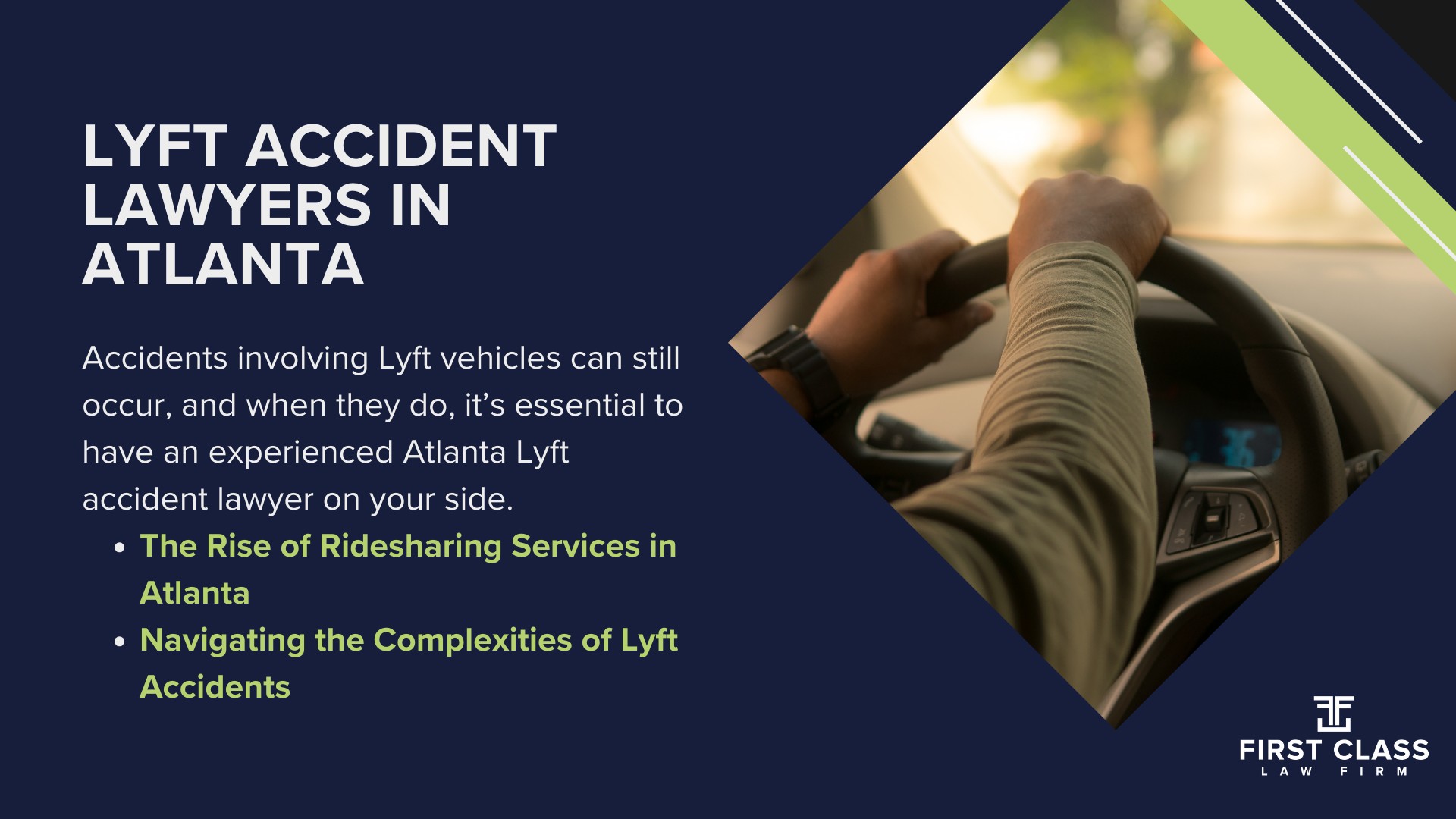 the #1 atlanta Lyft Accident Lawyer; What an Atlanta (GA) Lyft Accident Lawyers Do For You; Lyft Accident Lawyers in Atlanta