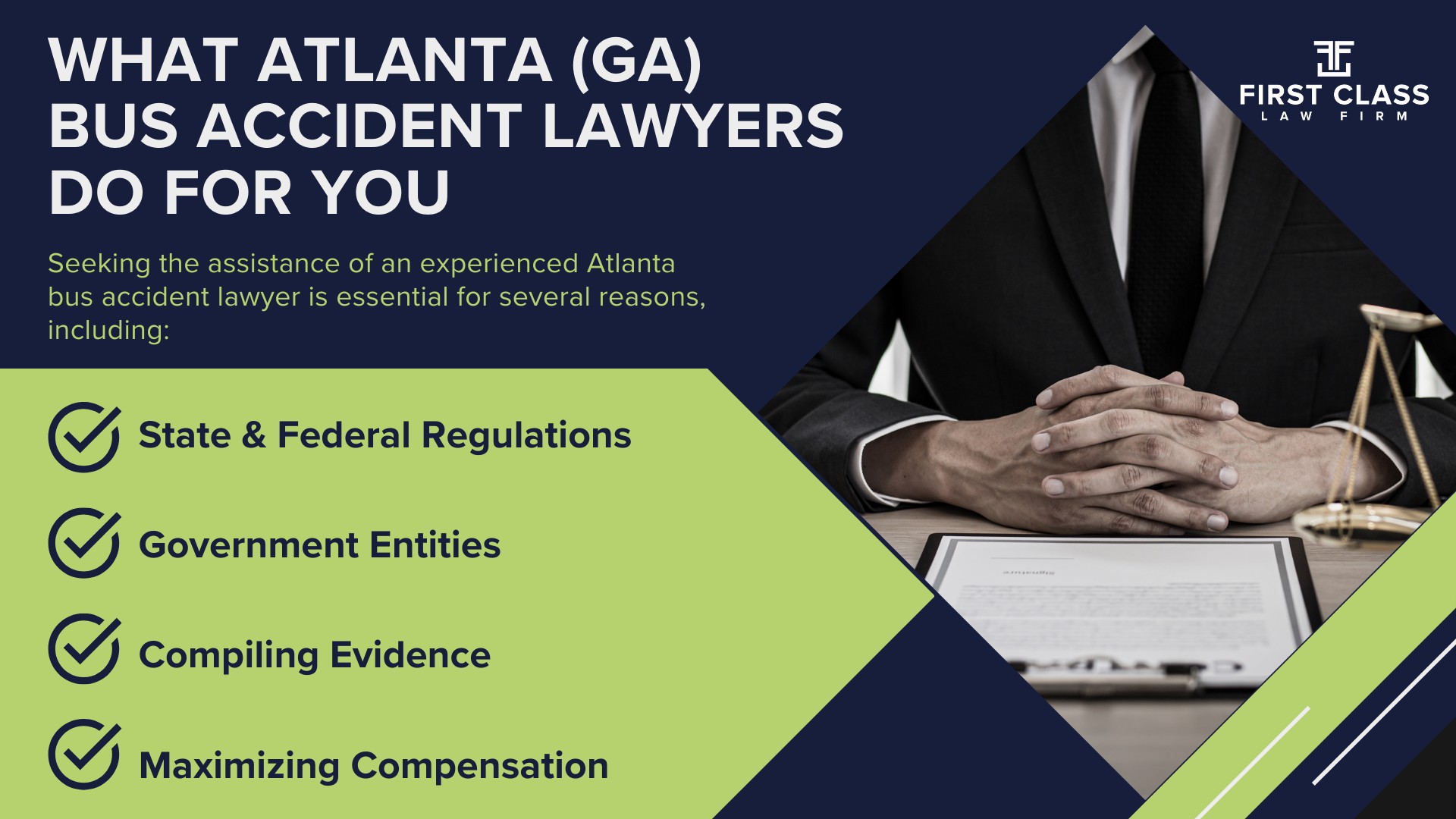 The #1 atlanta Bus Accident Lawyer; What Atlanta (GA) Bus Accident Lawyers Do For You