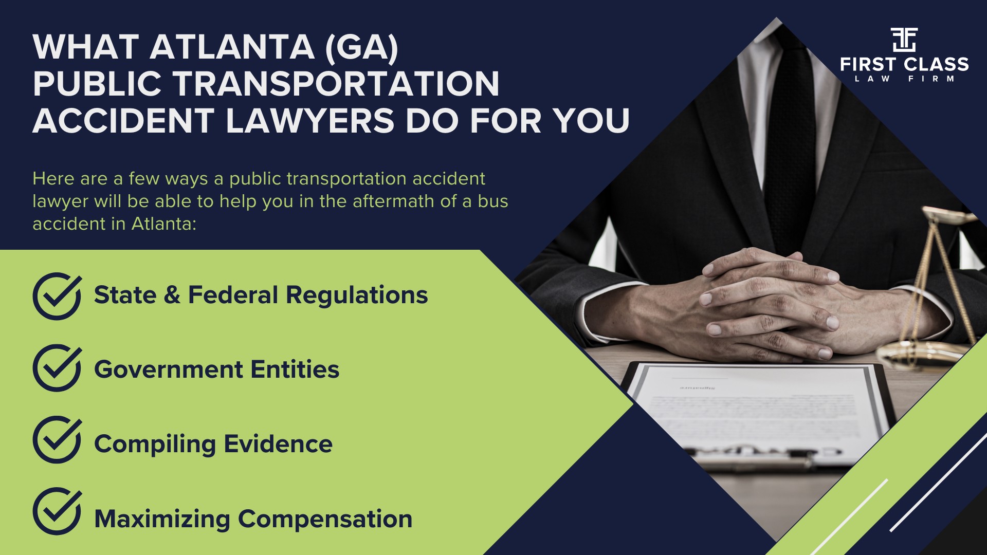 The #1 ATLANTA Public Transportation Accident Lawyer; What Atlanta (GA) Public Transportation Accident Lawyers Do For You