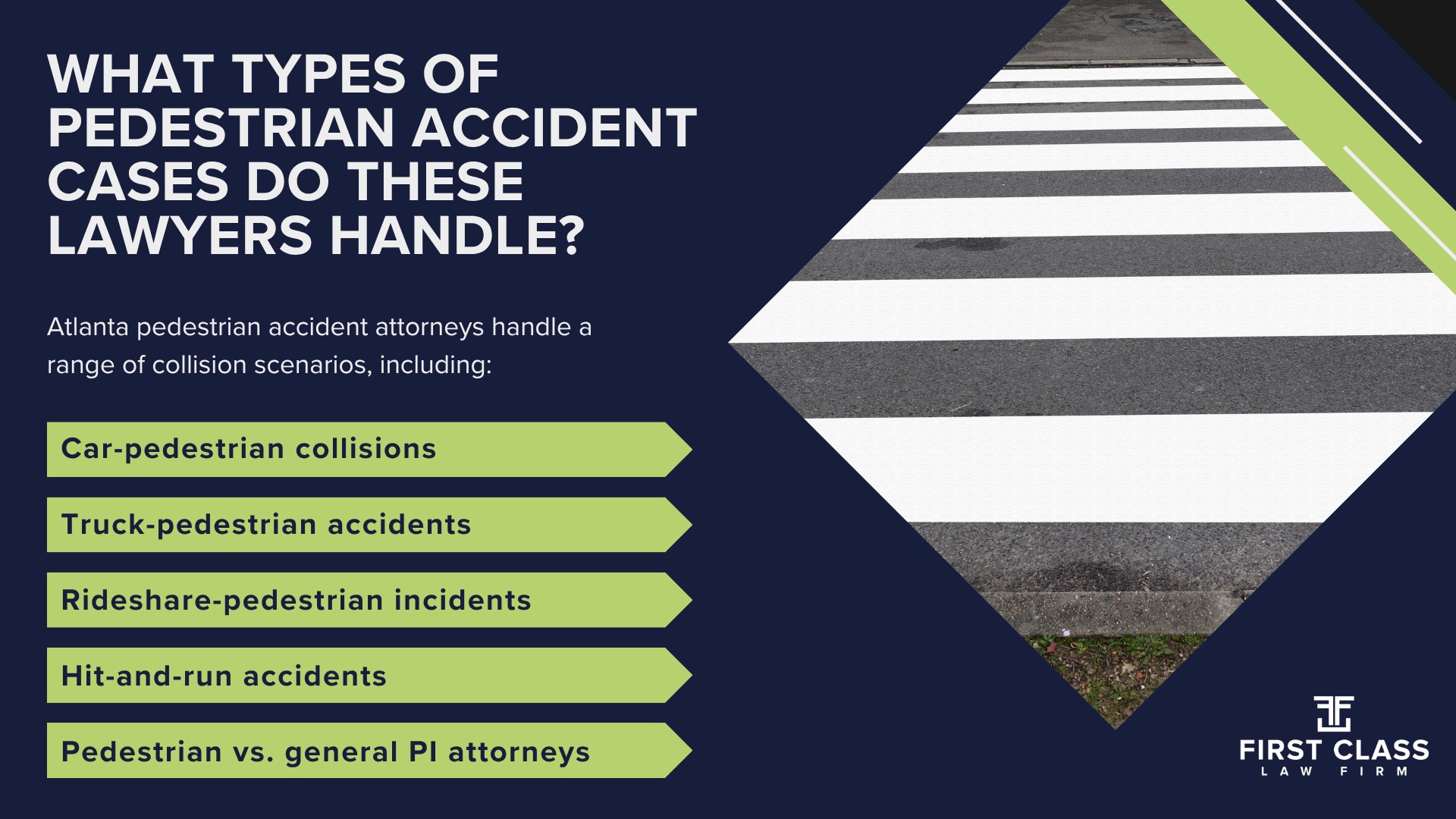 What Does an Atlanta Pedestrian Accident Lawyer Do; What Types of Pedestrian Accident Cases Do These Lawyers Handle