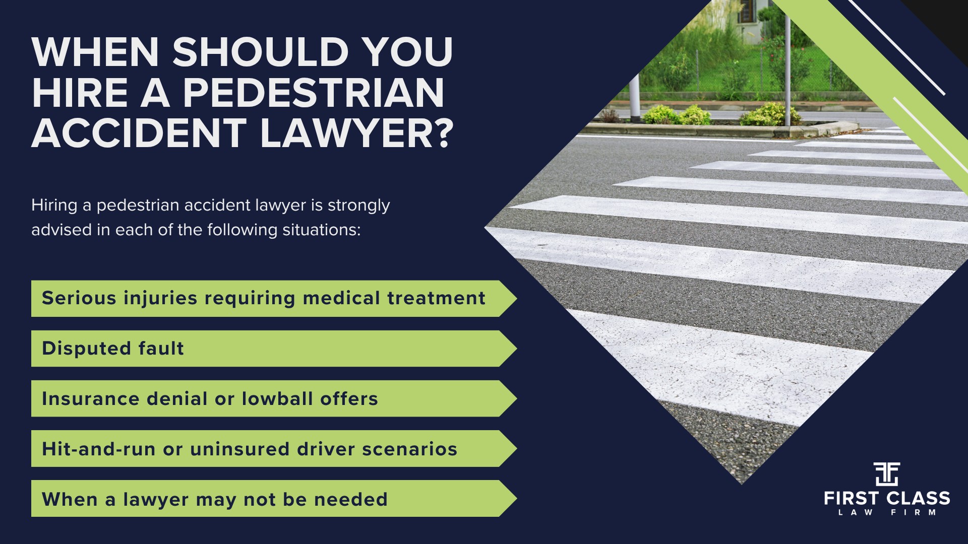 What Does an Atlanta Pedestrian Accident Lawyer Do; What Types of Pedestrian Accident Cases Do These Lawyers Handle; Do You Need a Truck Accident Lawyer or a Car Accident Lawyer; When Should You Hire a Pedestrian Accident Lawyer