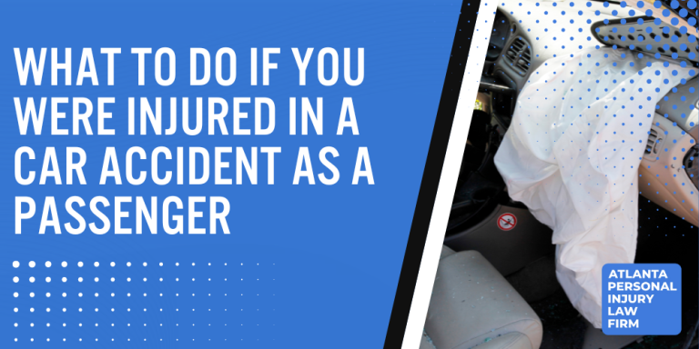 injured in a car accident as a passenger; passenger injured in a car accident; passenger in car accident; injured as a passenger in a car accident; passenger in a car accident claim;
