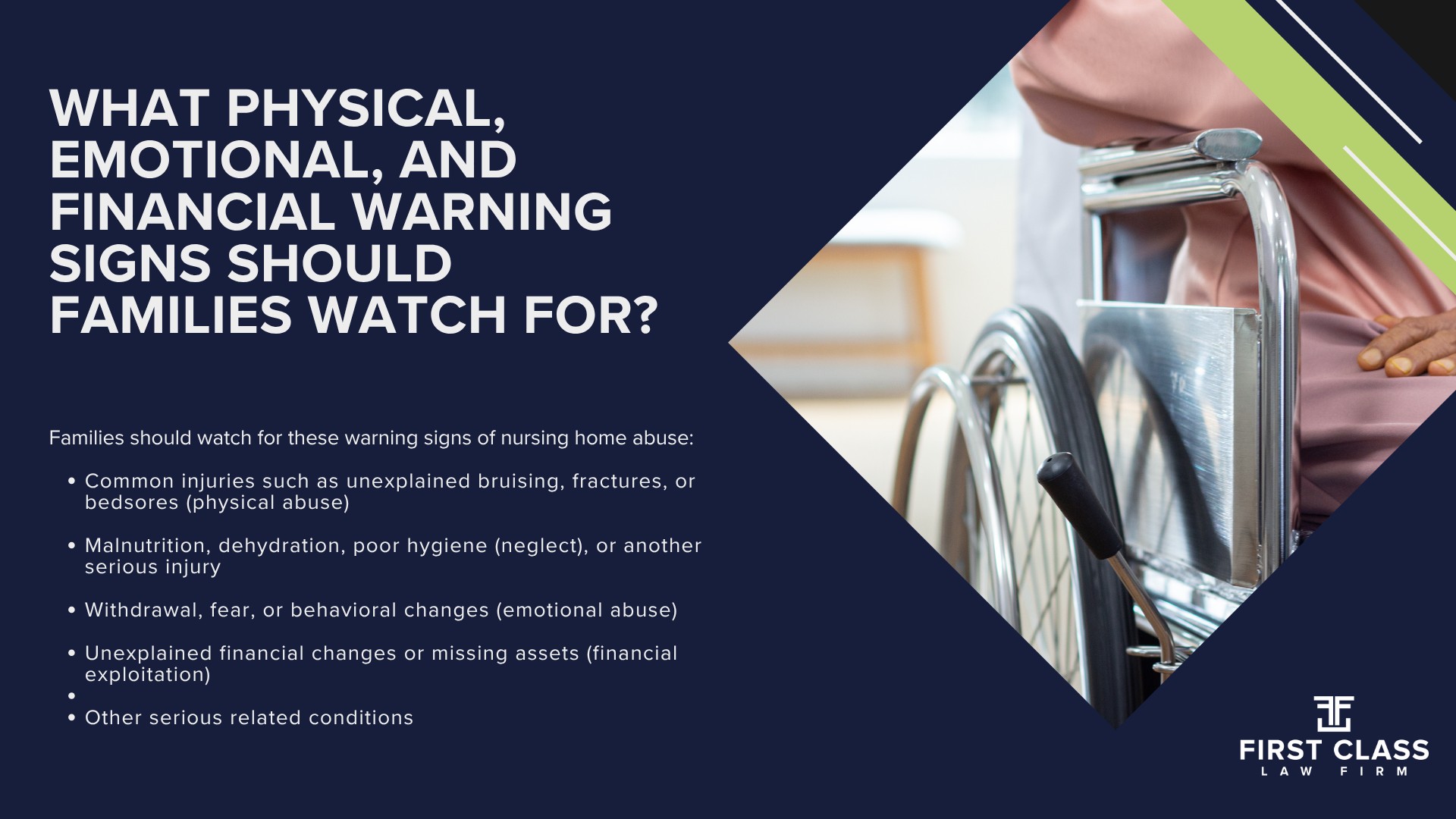 What Are the Signs of Nursing Home Abuse and Neglect in Georgia; What Physical, Emotional, and Financial Warning Signs Should Families Watch For