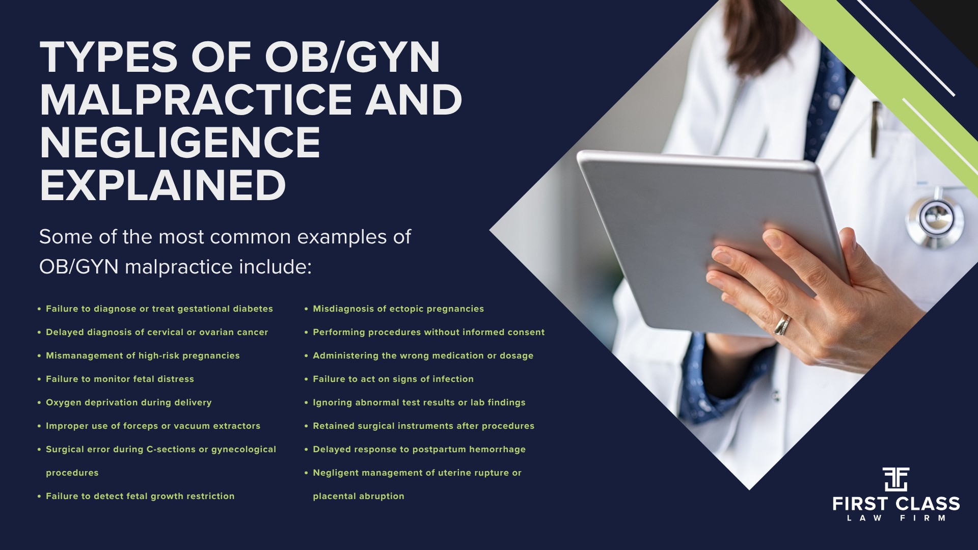 Types of OB_GYN Malpractice and Negligence Explained